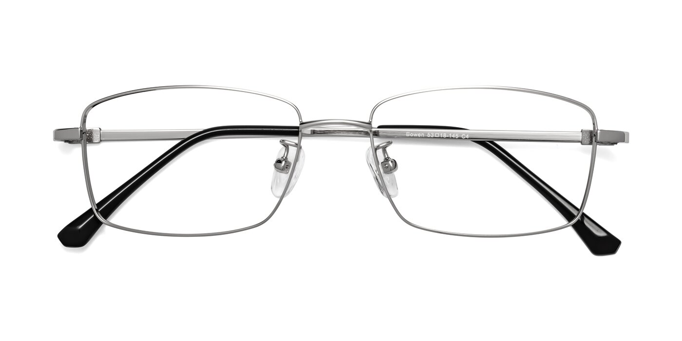 Bowen - Silver Eyeglasses