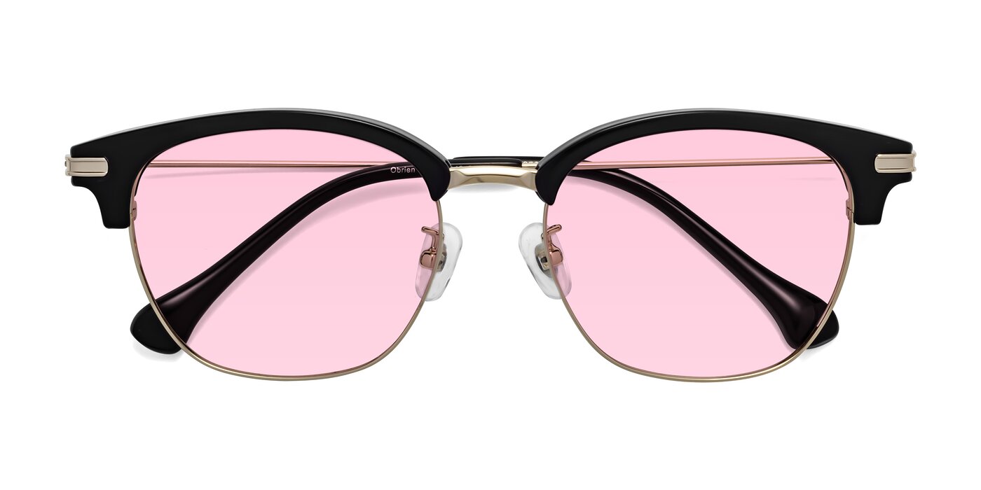 Obrien - Black/Gold Tinted Sunglasses