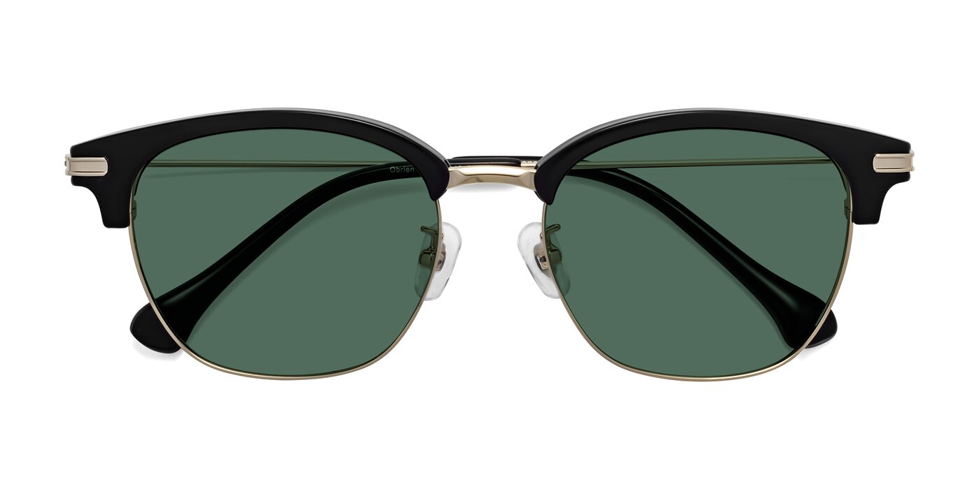 Obrien - Black/Gold Polarized Sunglasses