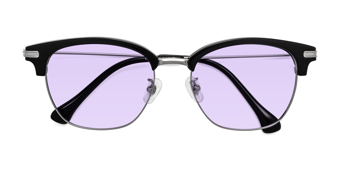 Obrien - Black/Sliver Tinted Sunglasses