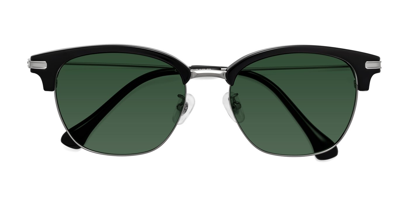 Obrien - Black/Sliver Tinted Sunglasses