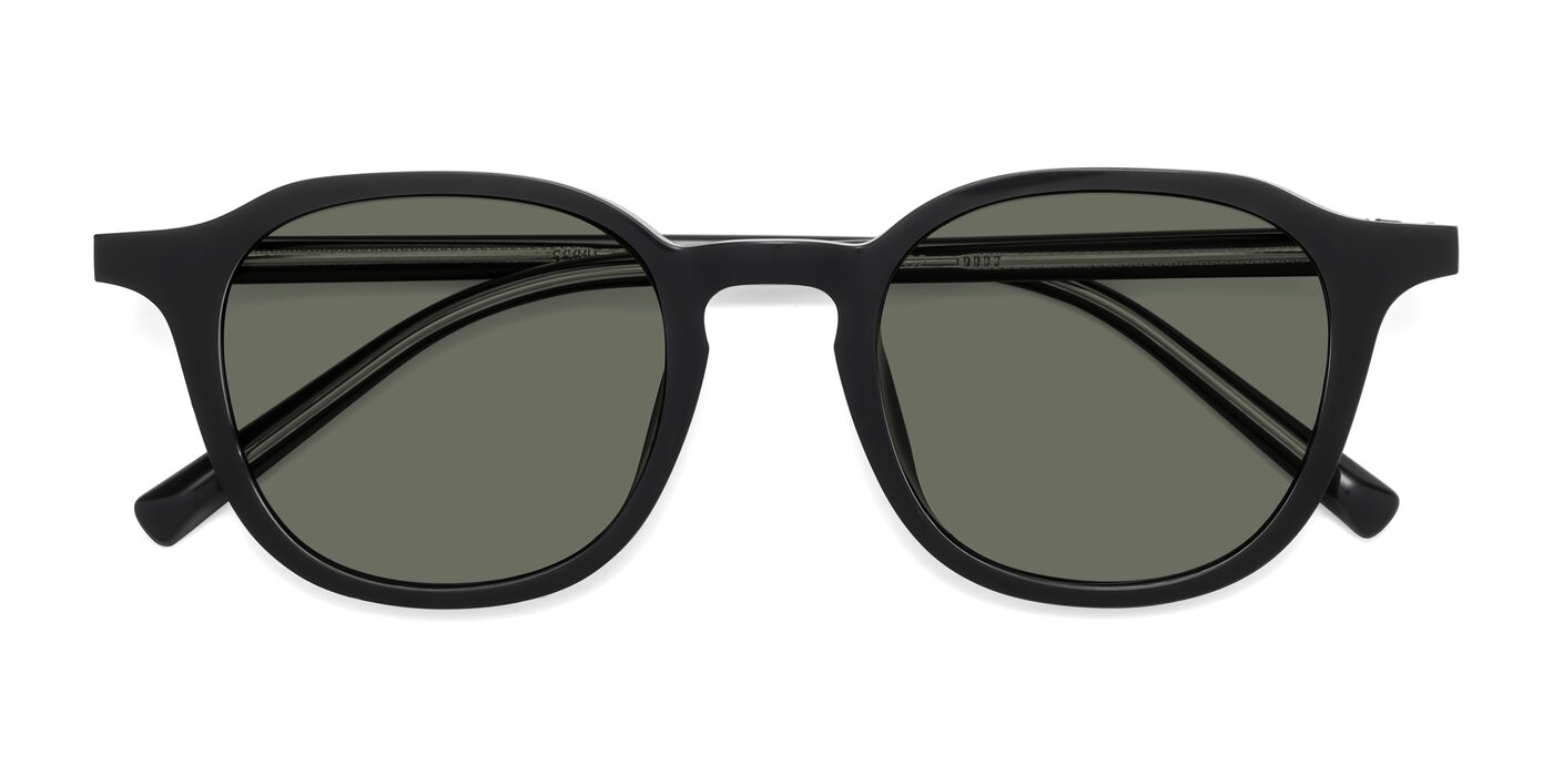 LaRode - Black Polarized Sunglasses
