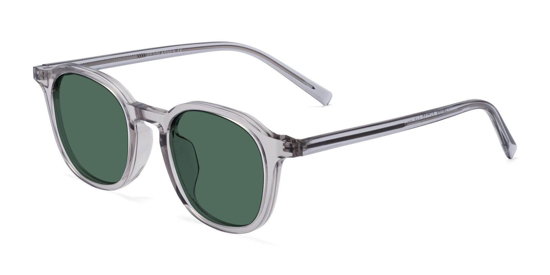 Angle of LaRode in Translucent Gray with Green Polarized Lenses