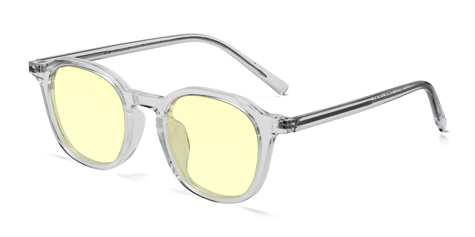Angle of LaRode in Clear with Light Yellow Tinted Lenses