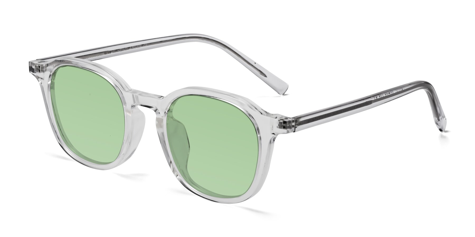 Angle of LaRode in Clear with Medium Green Tinted Lenses