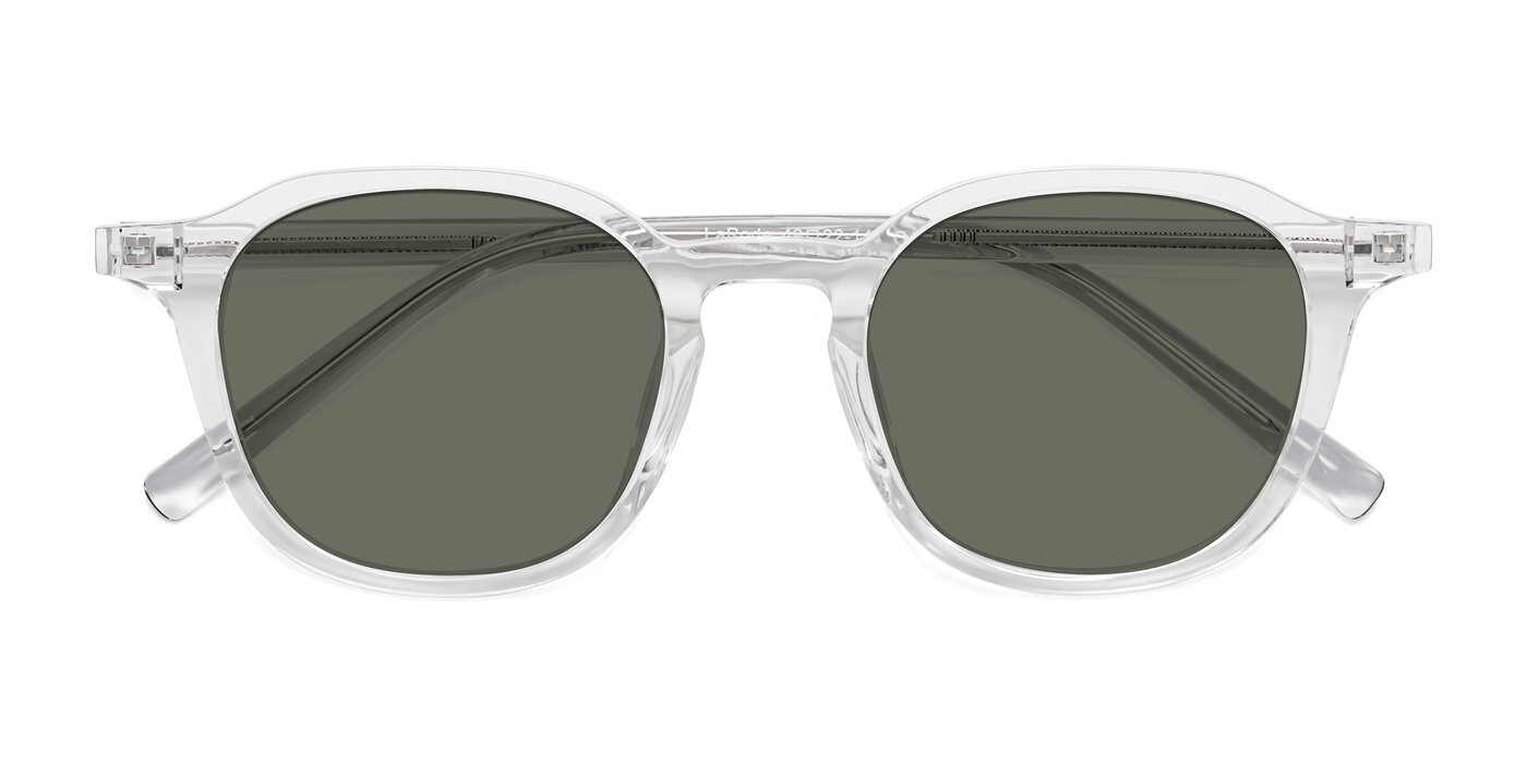LaRode - Clear Polarized Sunglasses