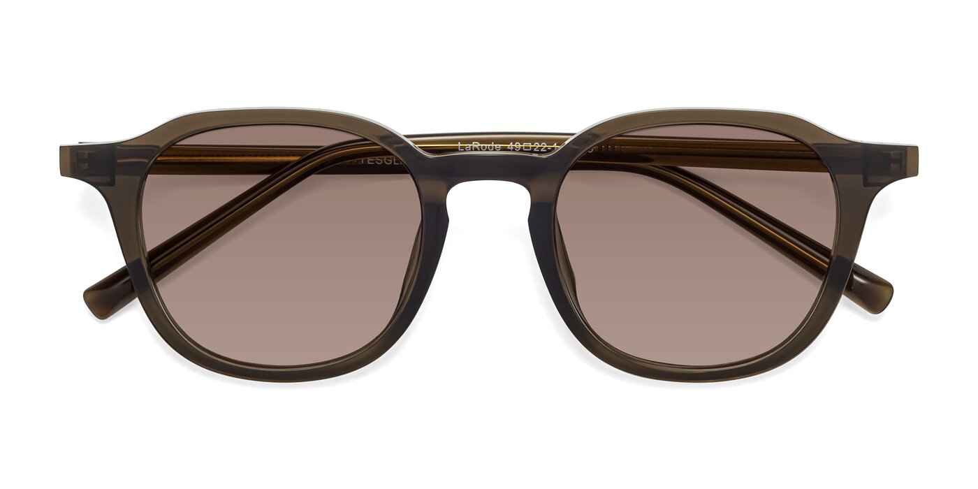 LaRode - Coffee Tinted Sunglasses