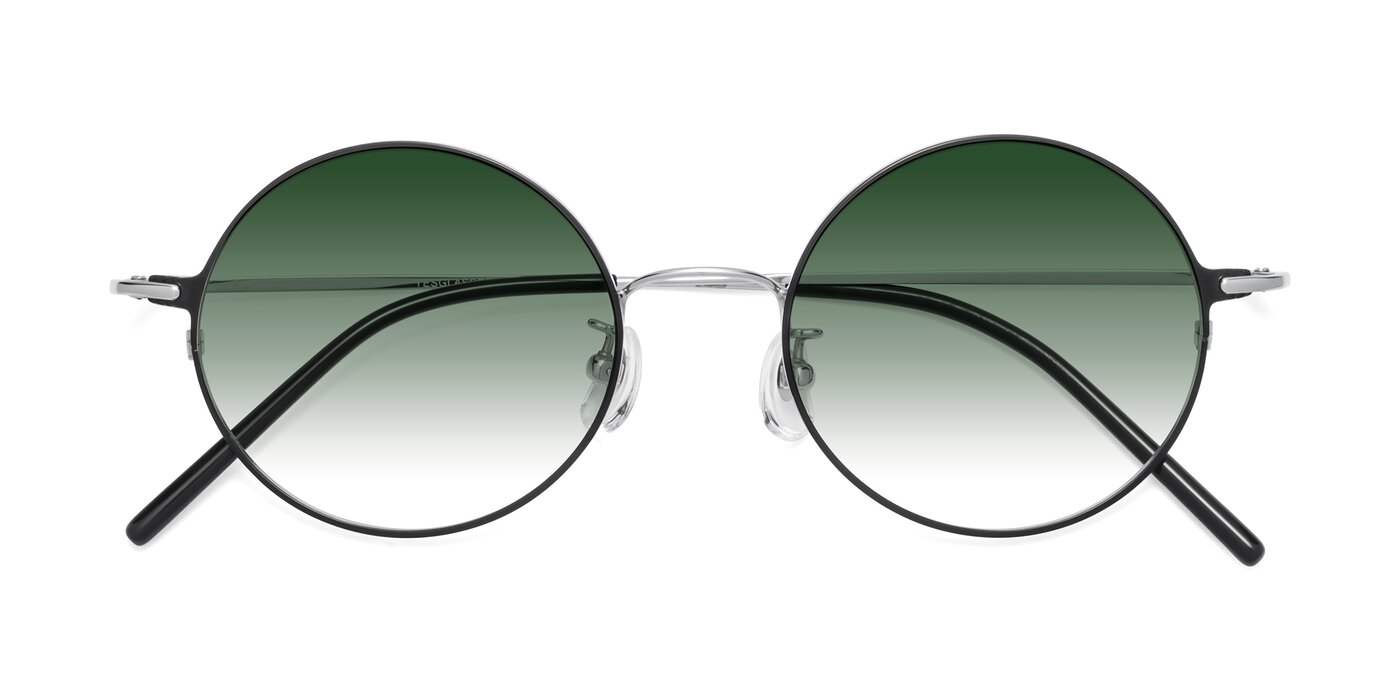 18009 - Black / Silver Gradient Sunglasses