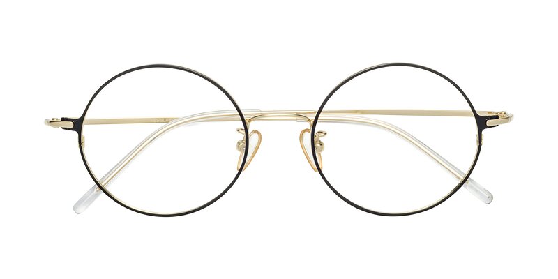18009 - Black / Gold Eyeglasses
