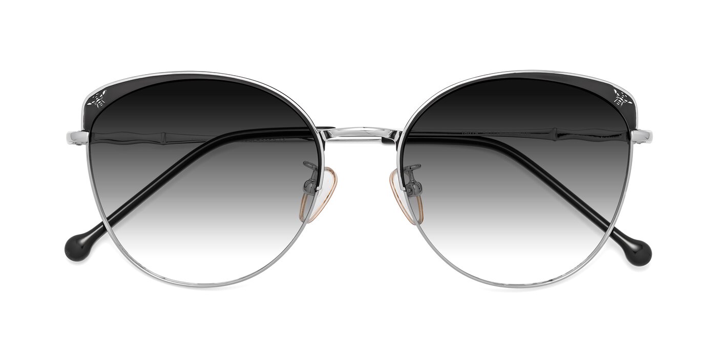 18019 - Black / Silver Gradient Sunglasses