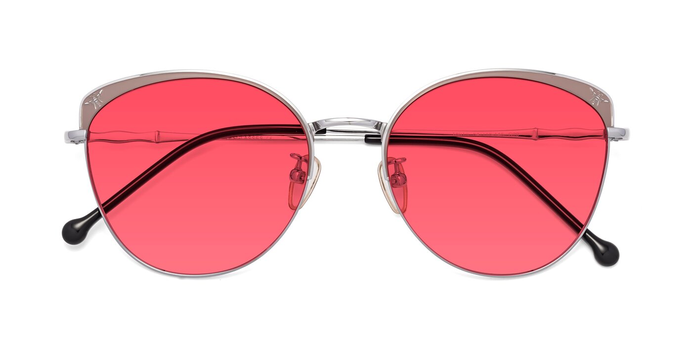 18019 - Tan / Silver Tinted Sunglasses