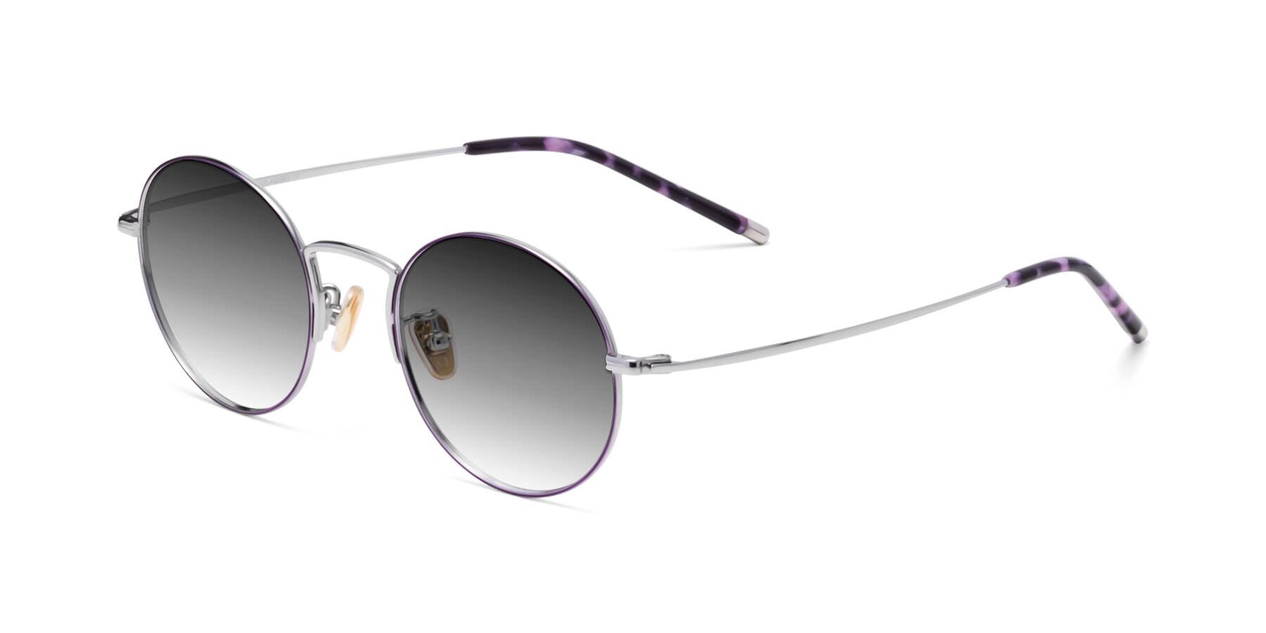 Angle of 80033 in Voilet-Silver with Gray Gradient Lenses