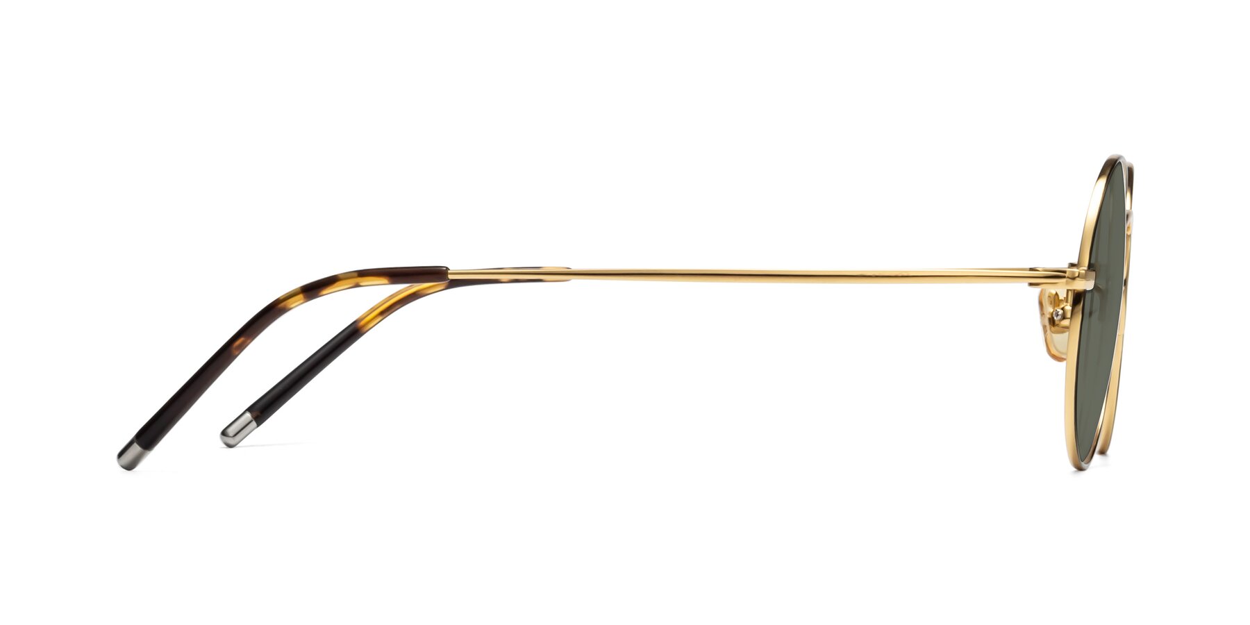 Side of 80033 in Black-Gold with Gray Polarized Lenses