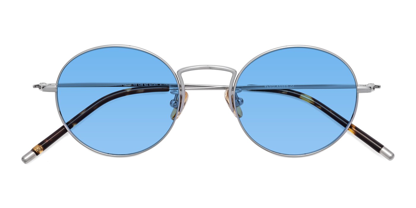 80033 - Silver Tinted Sunglasses