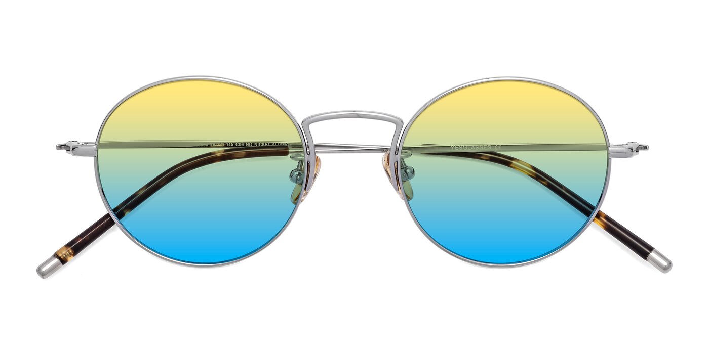 80033 - Silver Gradient Sunglasses