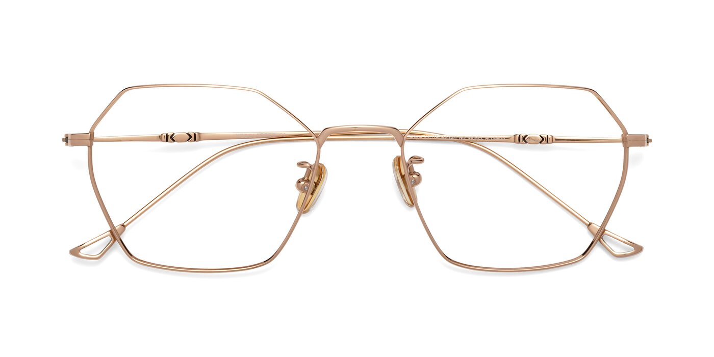 90006 - Rose Gold Eyeglasses