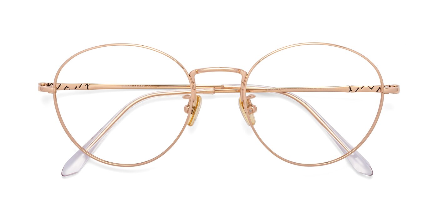90030 - Rose Gold Eyeglasses