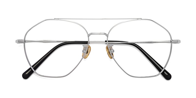 90042 - Silver Eyeglasses