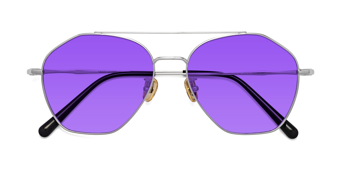 Linton - Silver Tinted Sunglasses