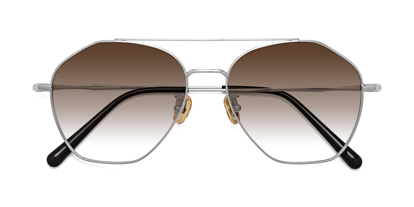Linton - Silver Gradient Sunglasses