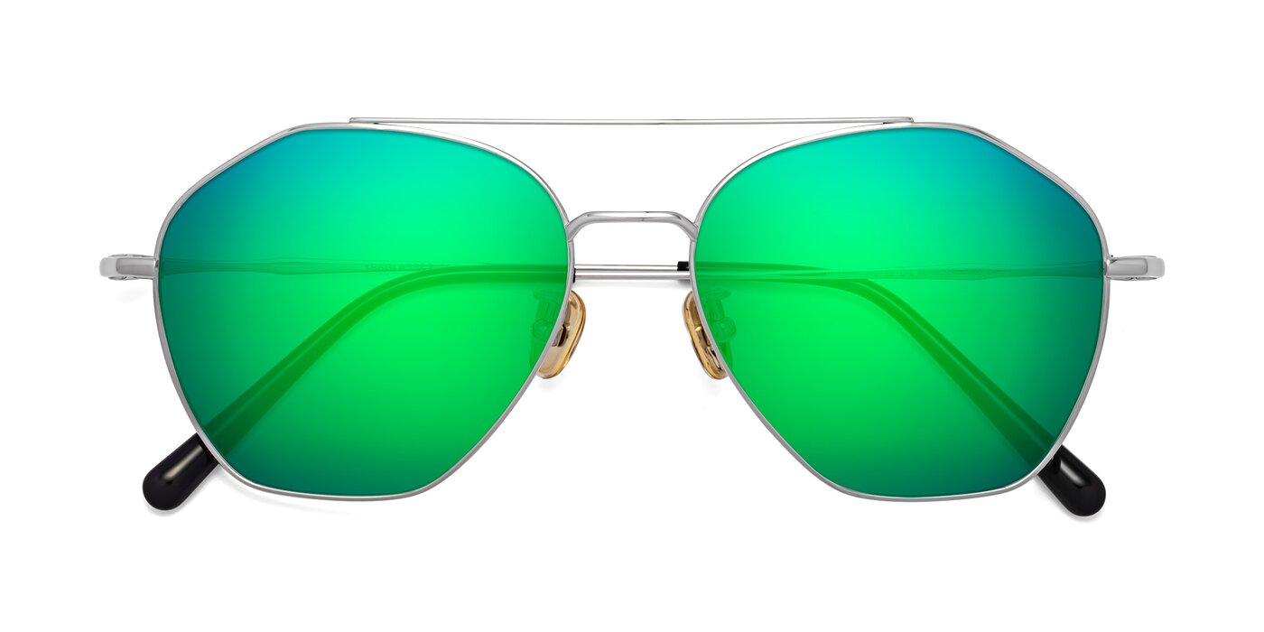 Linton - Silver Flash Mirrored Sunglasses