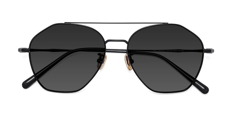 90042 - Black Tinted Sunglasses