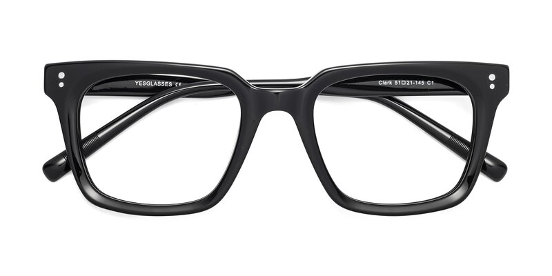 Clark - Black Eyeglasses