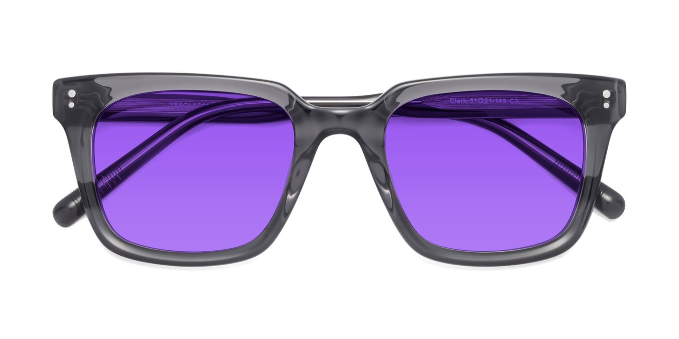Clark - Gray Tinted Sunglasses