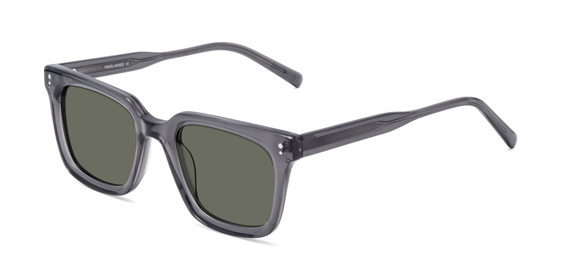 Angle of Clark in Gray with Gray Polarized Lenses