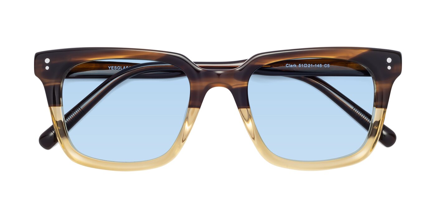 Clark - Brown/Oak Tinted Sunglasses