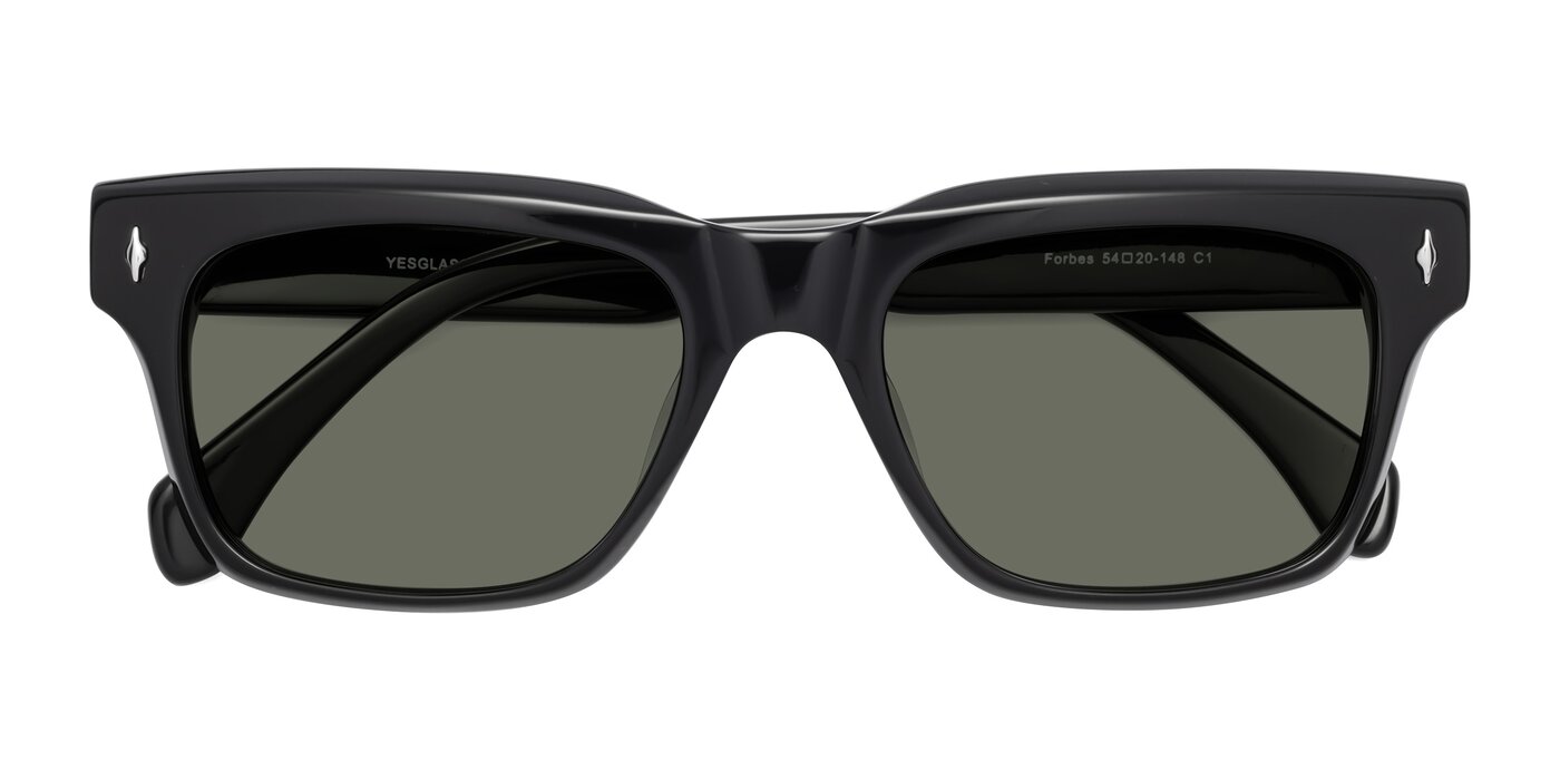 Forbes - Black Polarized Sunglasses