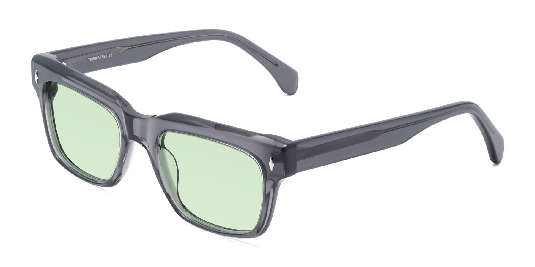 Angle of Forbes in Gray with Light Green Tinted Lenses