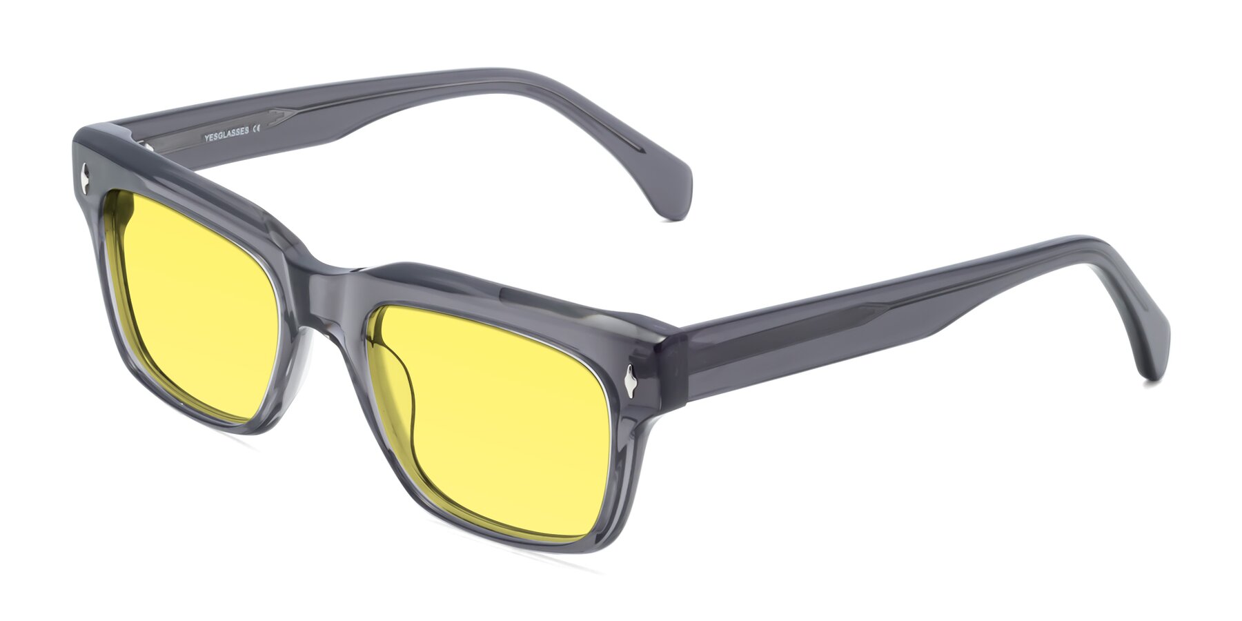 Angle of Forbes in Gray with Medium Yellow Tinted Lenses