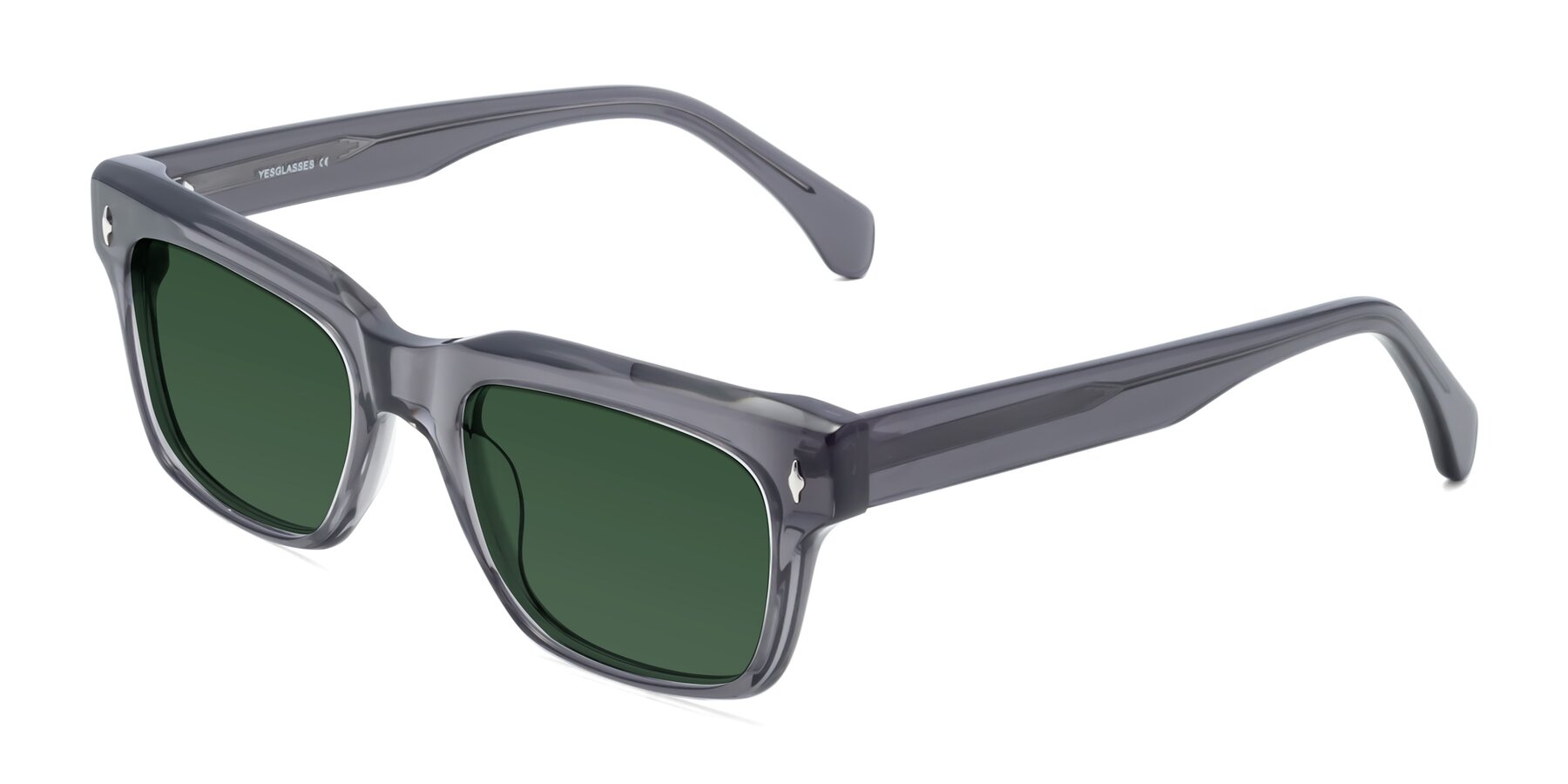 Angle of Forbes in Gray with Green Tinted Lenses