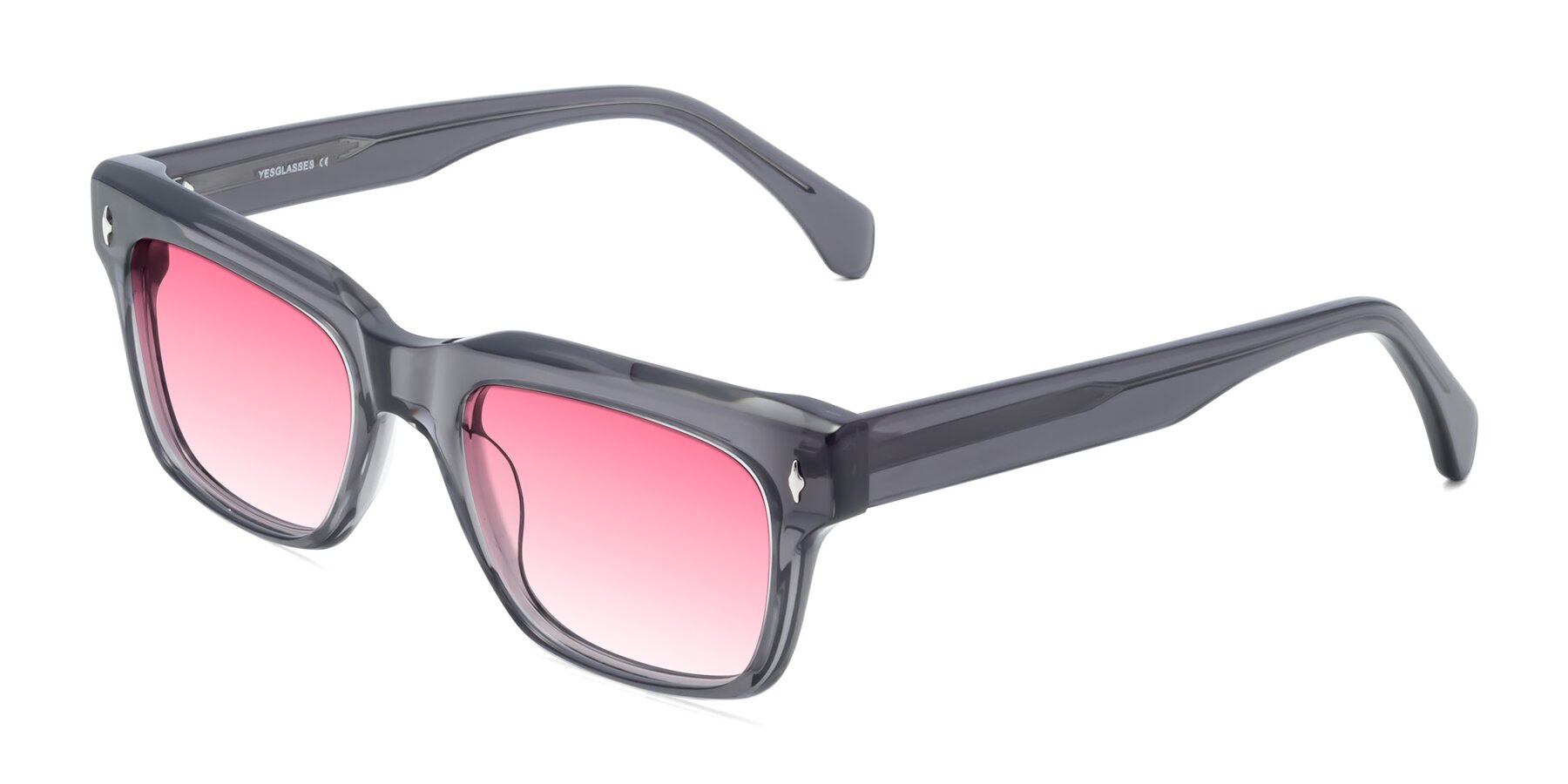 Angle of Forbes in Gray with Pink Gradient Lenses