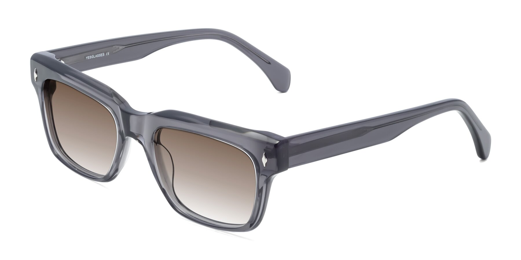 Angle of Forbes in Gray with Brown Gradient Lenses
