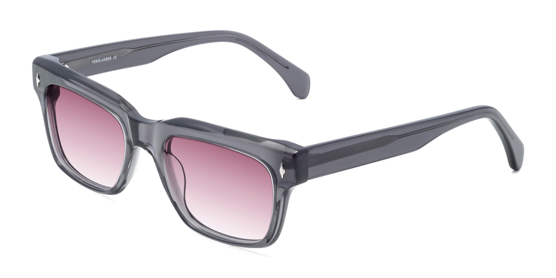 Angle of Forbes in Gray with Wine Gradient Lenses