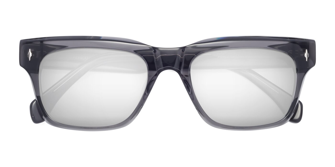 Forbes - Gray Flash Mirrored Sunglasses