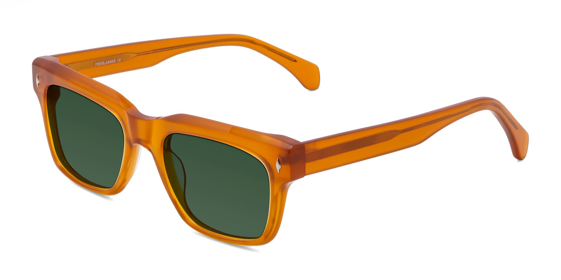 Angle of Forbes in Pumpkin with Green Tinted Lenses