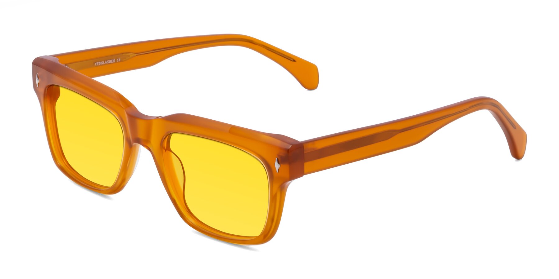 Angle of Forbes in Pumpkin with Yellow Tinted Lenses