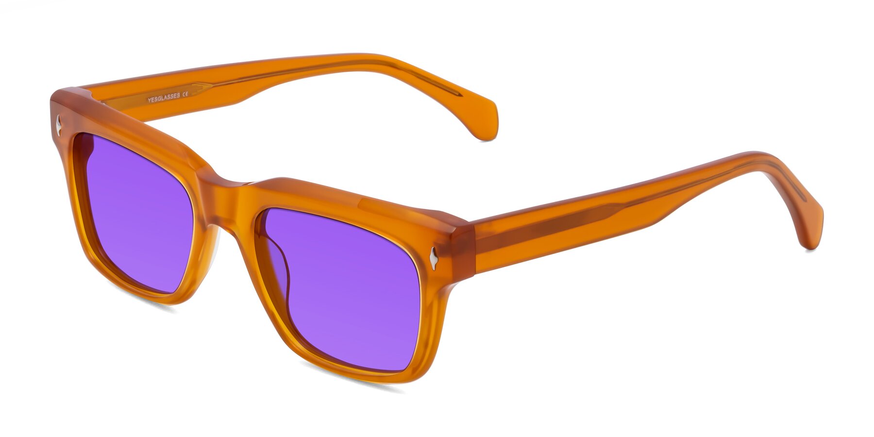 Angle of Forbes in Pumpkin with Purple Tinted Lenses