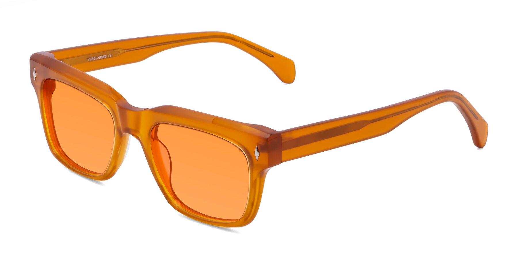 Angle of Forbes in Pumpkin with Orange Tinted Lenses