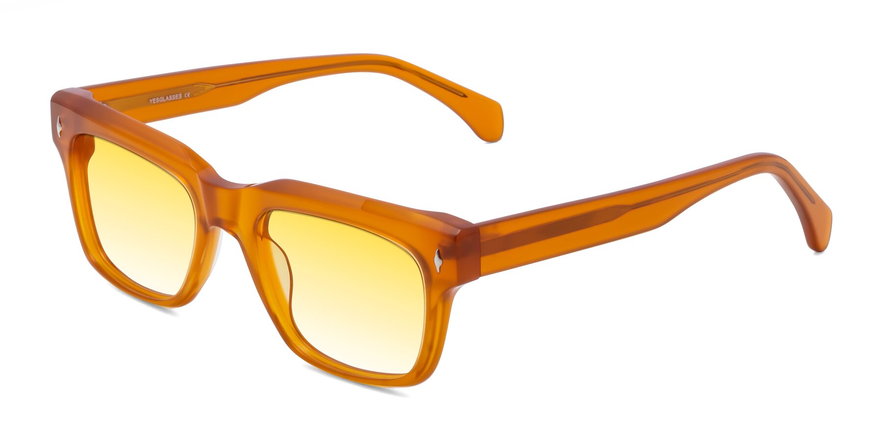 Angle of Forbes in Pumpkin with Yellow Gradient Lenses