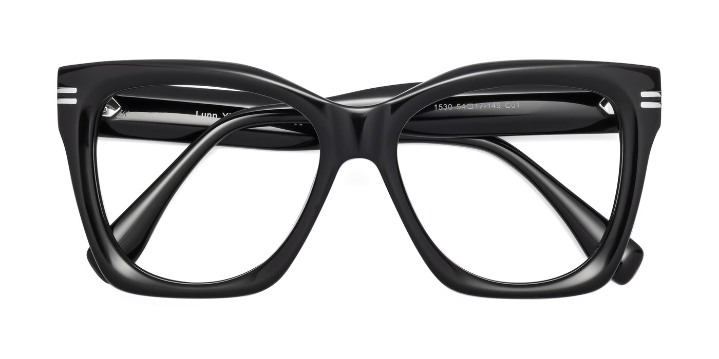 Lunn - Black Reading Glasses