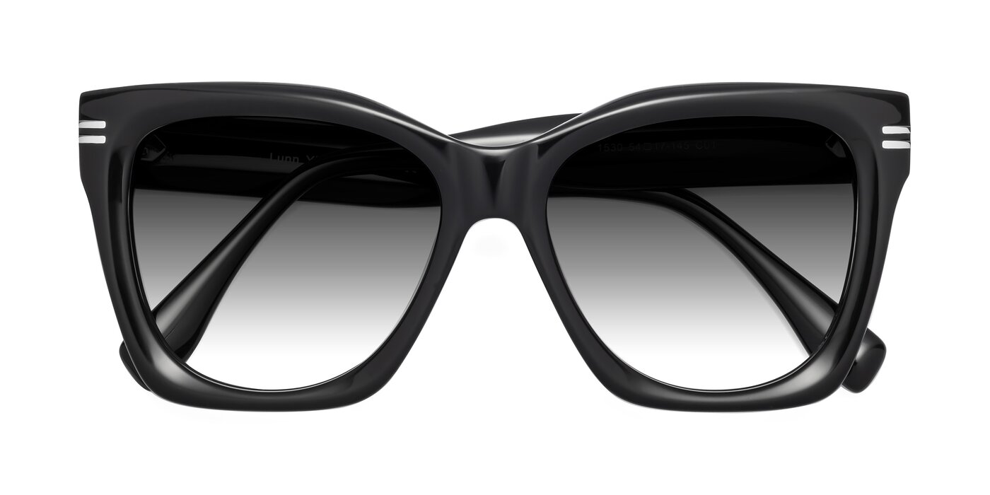 Lunn - Black Gradient Sunglasses
