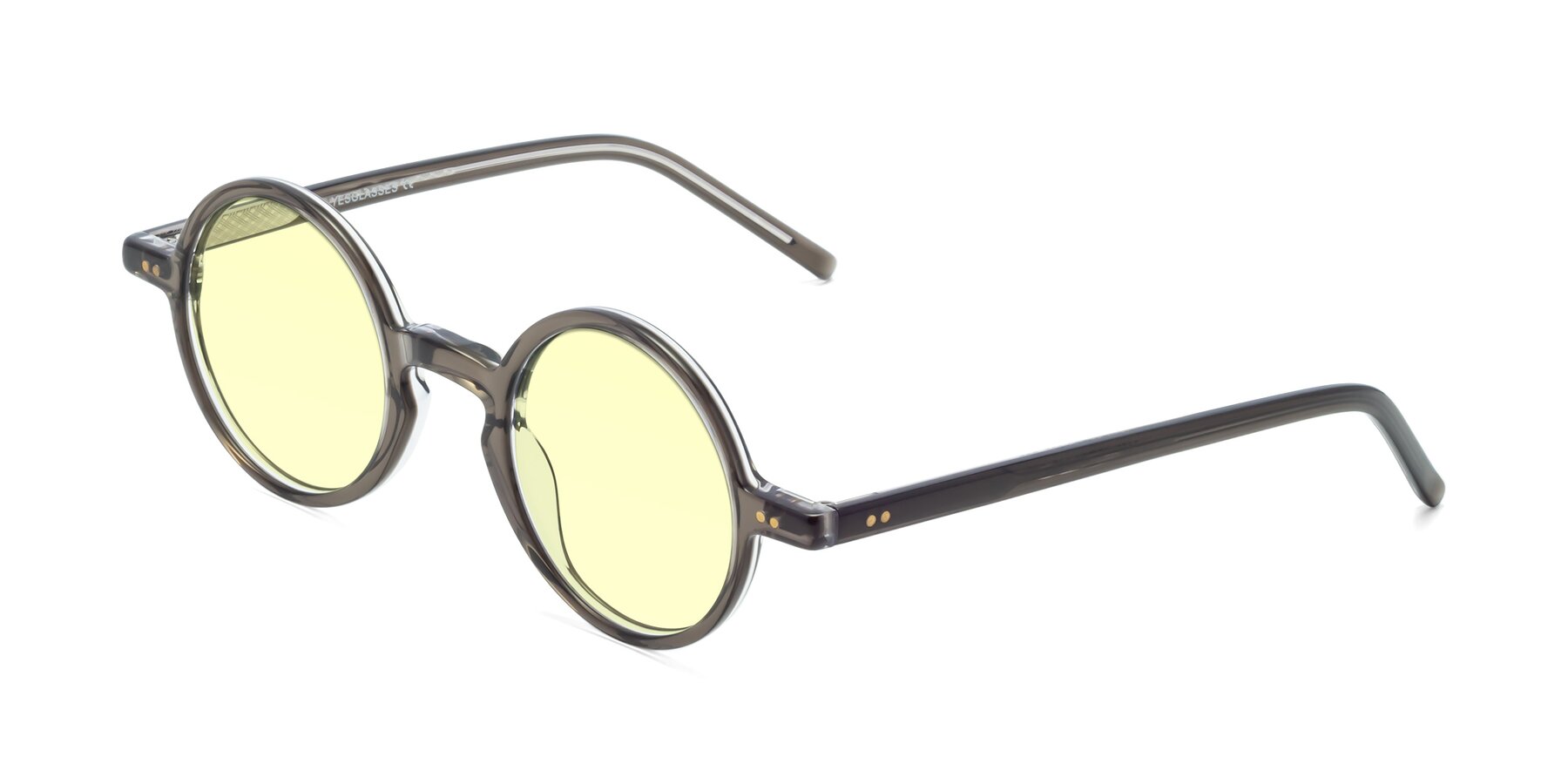 Angle of Oakes in Ash Gray with Light Yellow Tinted Lenses