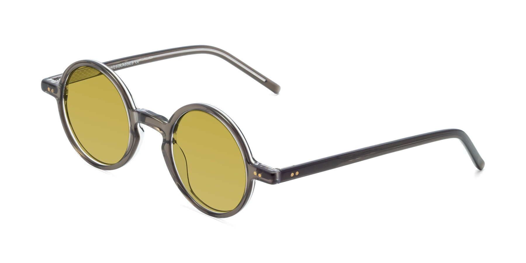 Angle of Oakes in Ash Gray with Champagne Tinted Lenses