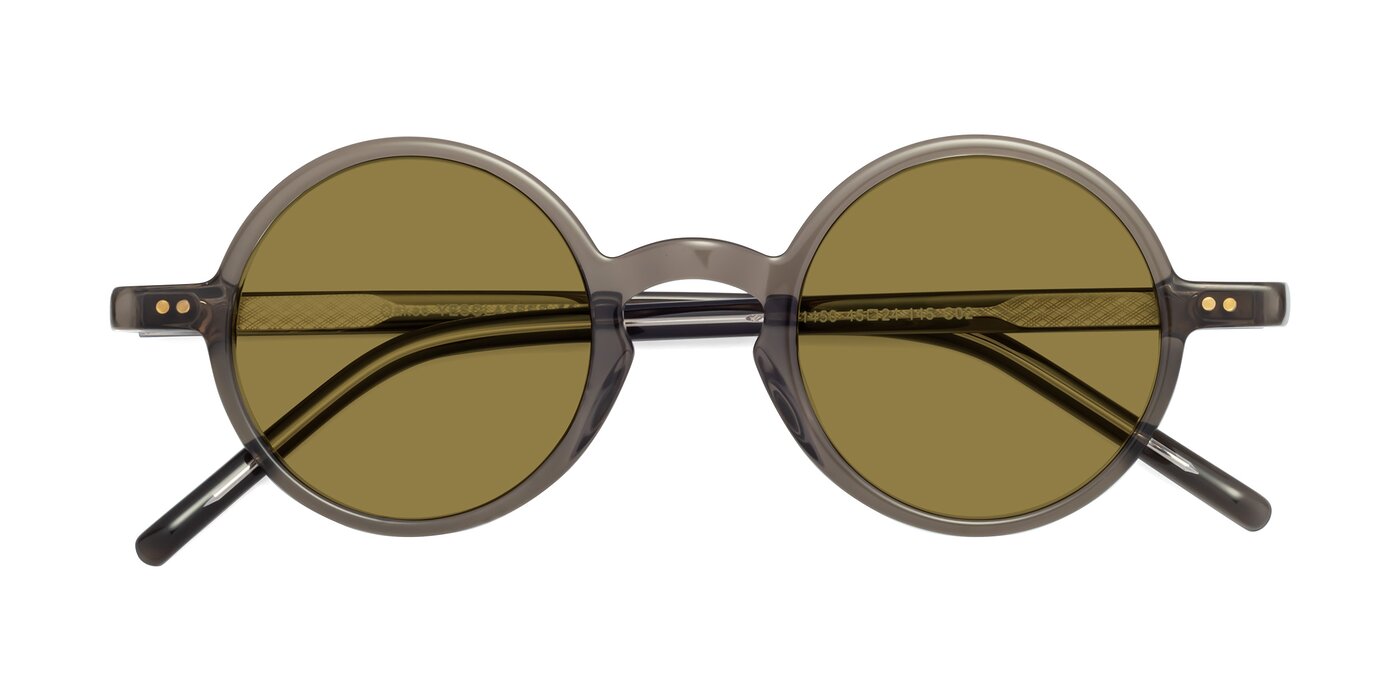 Oakes - Brownish Gray Polarized Sunglasses