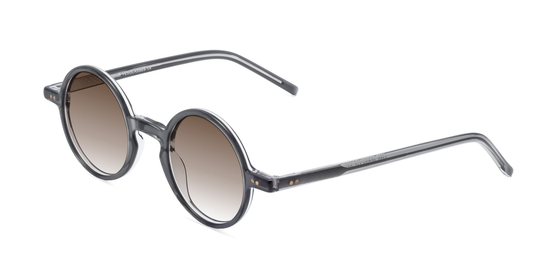 Angle of Oakes in Iron Gray with Brown Gradient Lenses