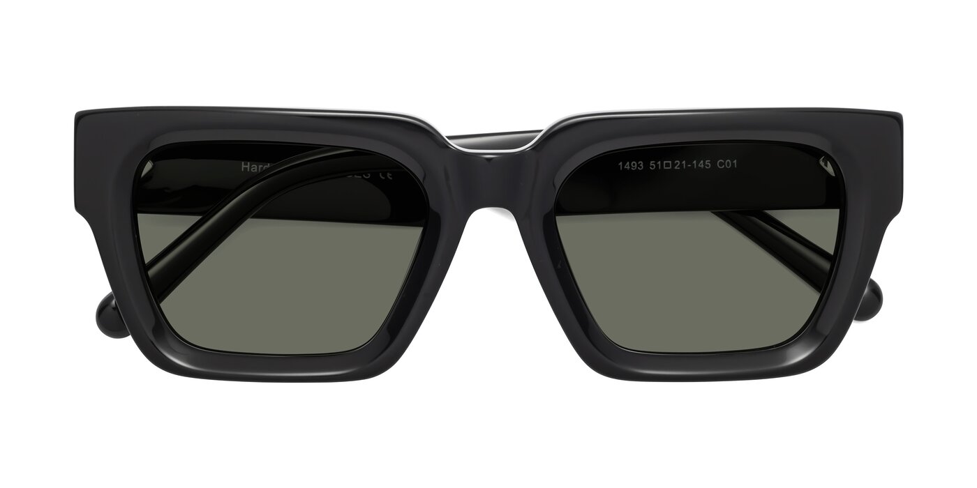Hardy - Black Polarized Sunglasses